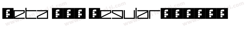 Zeta W05 Regular字体转换